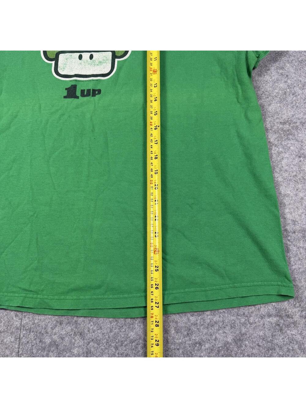 Vintage 2004 Nintendo Super Mario 1up Green Mushroom Video Game Promo T Shirt XL - Picture 5 of 5
